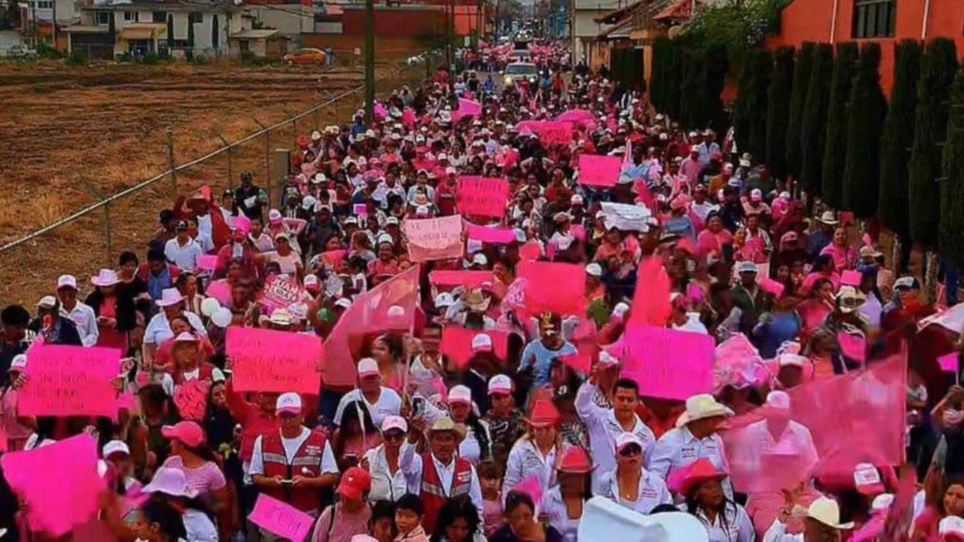 Campaña de Fuerza por México en Chignahuapan